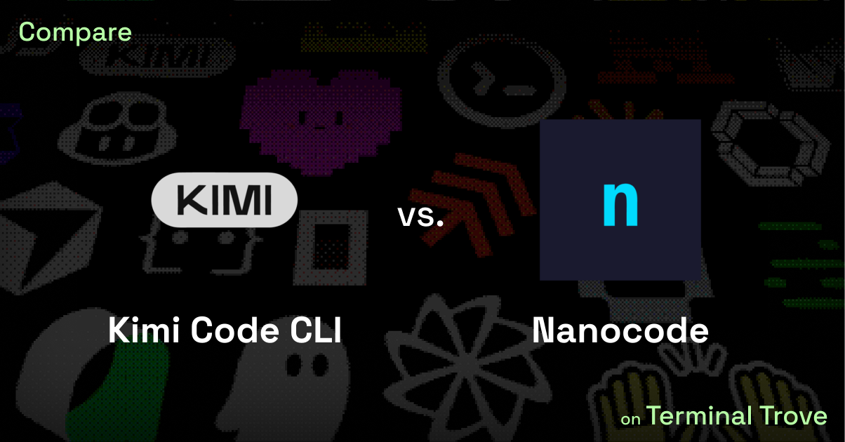 Kimi Code CLI vs Nanocode - Terminal Trove