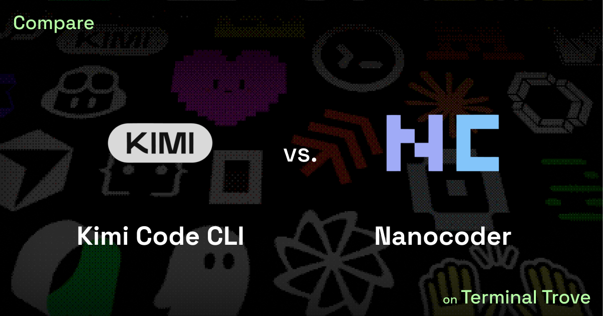 Kimi Code CLI vs Nanocoder - Terminal Trove