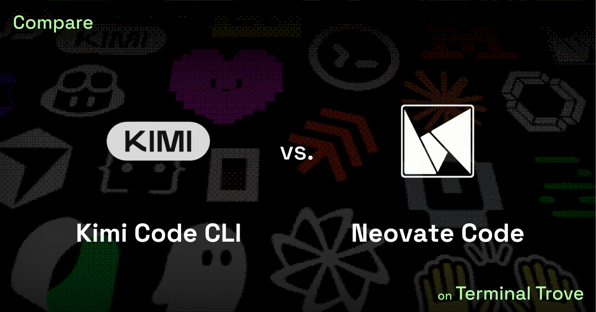 Kimi Code CLI vs Neovate Code - Terminal Trove