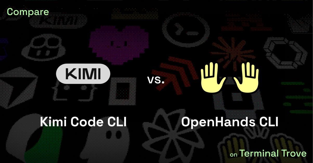 Kimi Code CLI vs OpenHands CLI - Terminal Trove