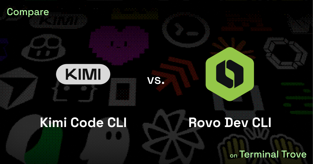 Kimi Code CLI vs Rovo Dev CLI - Terminal Trove
