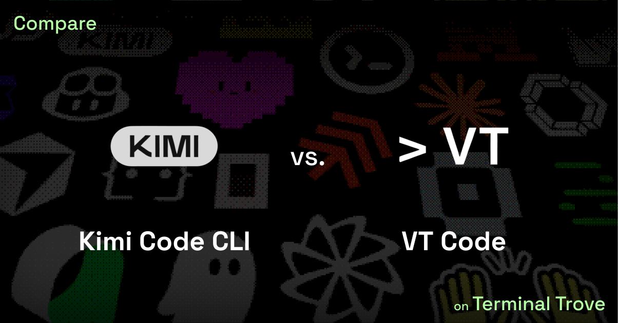 Kimi Code CLI vs VT Code - Terminal Trove