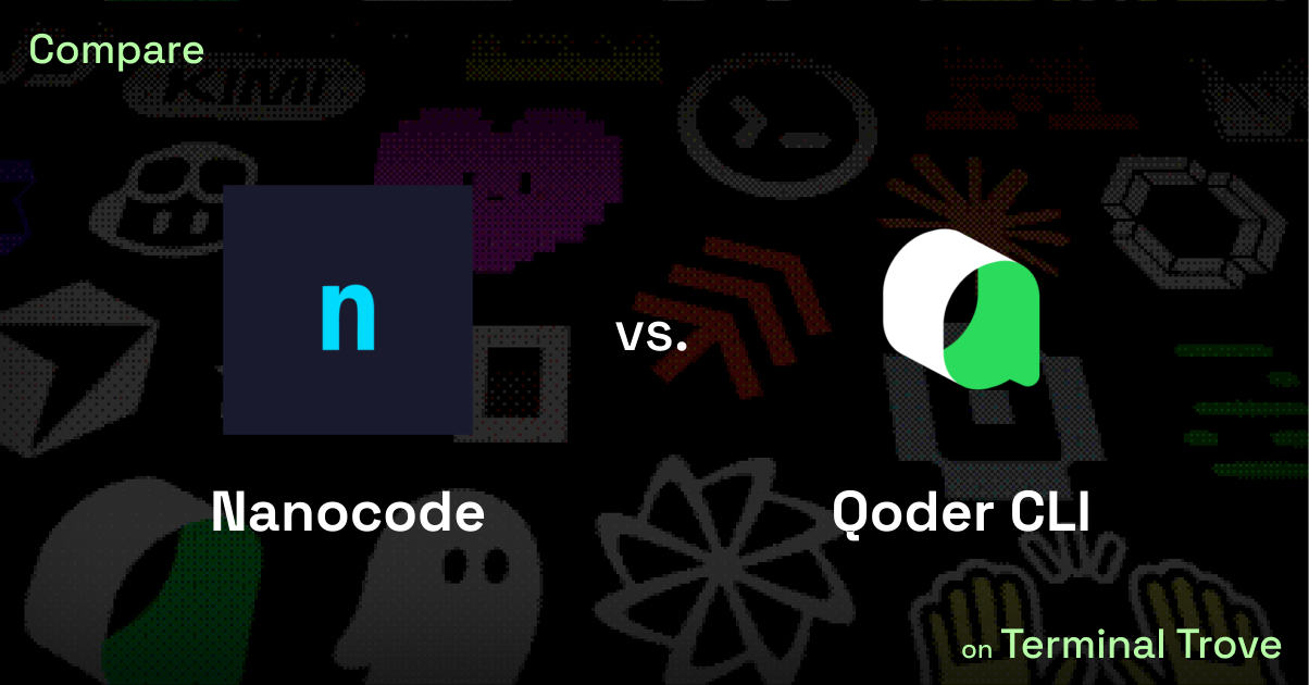 Nanocode vs Qoder CLI - Terminal Trove