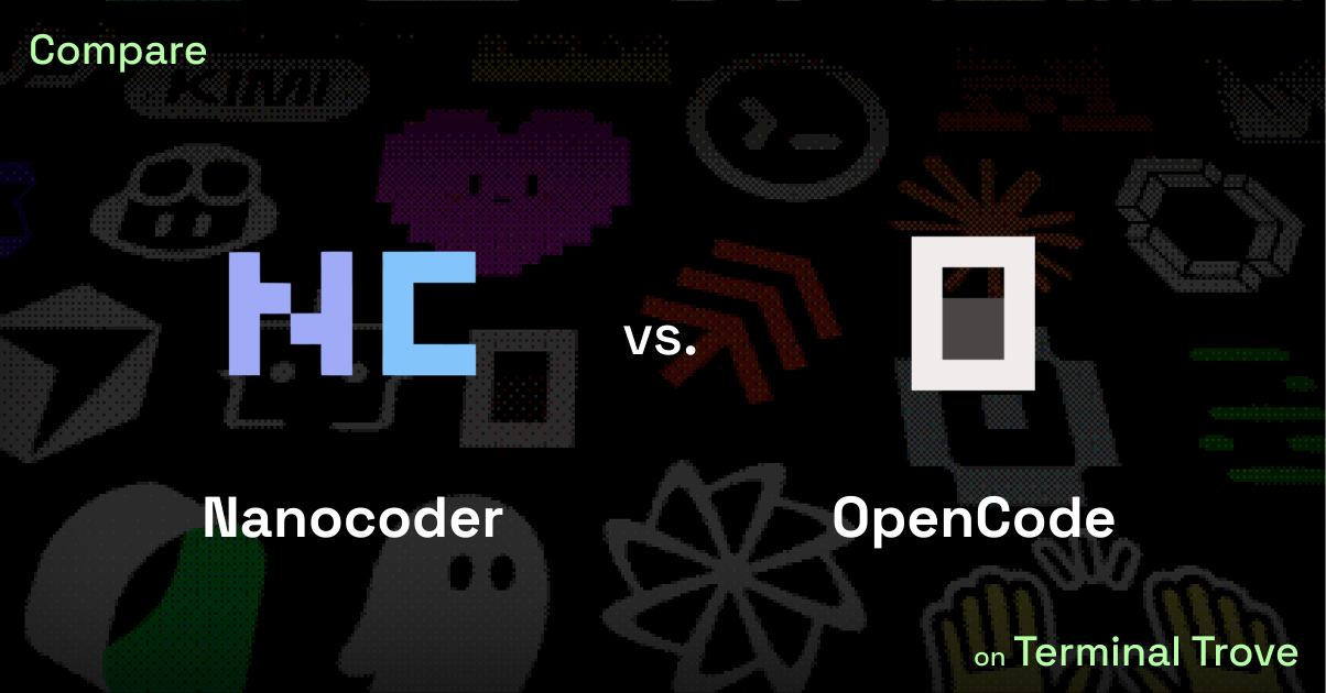 Nanocoder vs OpenCode - Terminal Trove