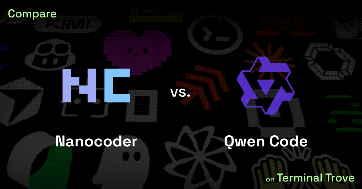 Nanocoder vs Qwen Code - Terminal Trove