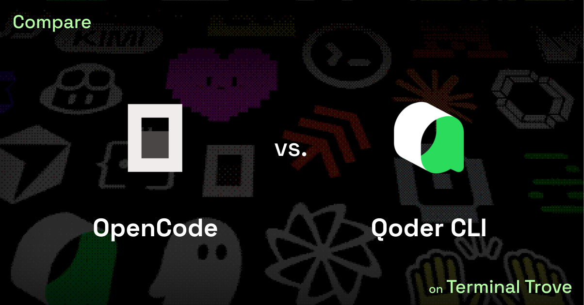 OpenCode vs Qoder CLI - Terminal Trove