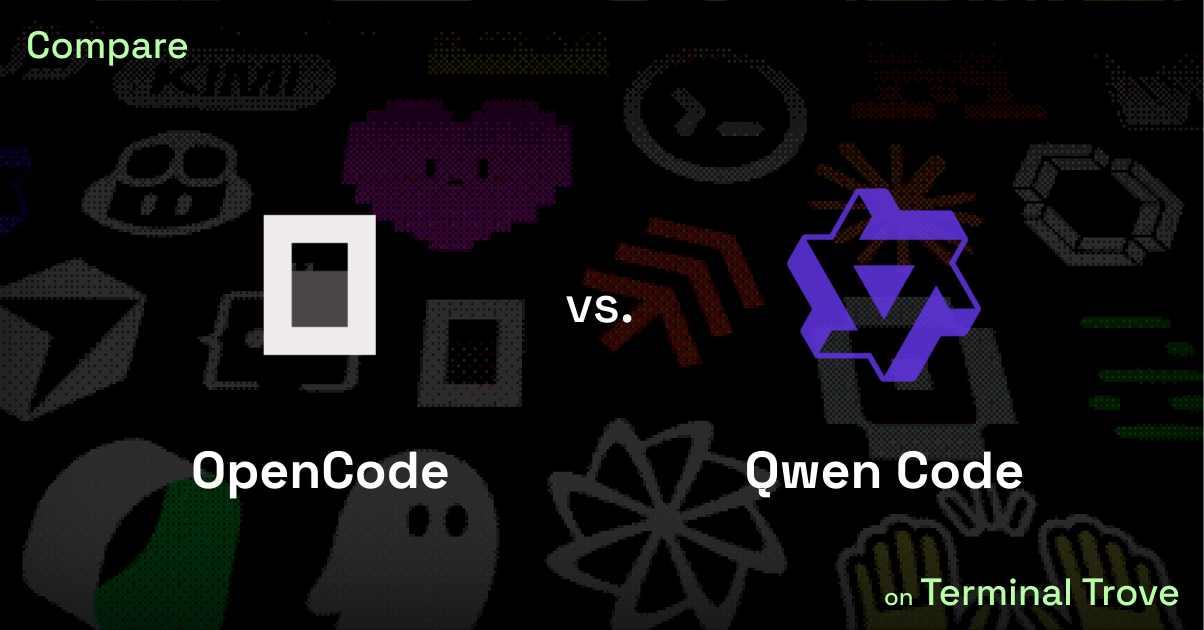OpenCode vs Qwen Code - Terminal Trove