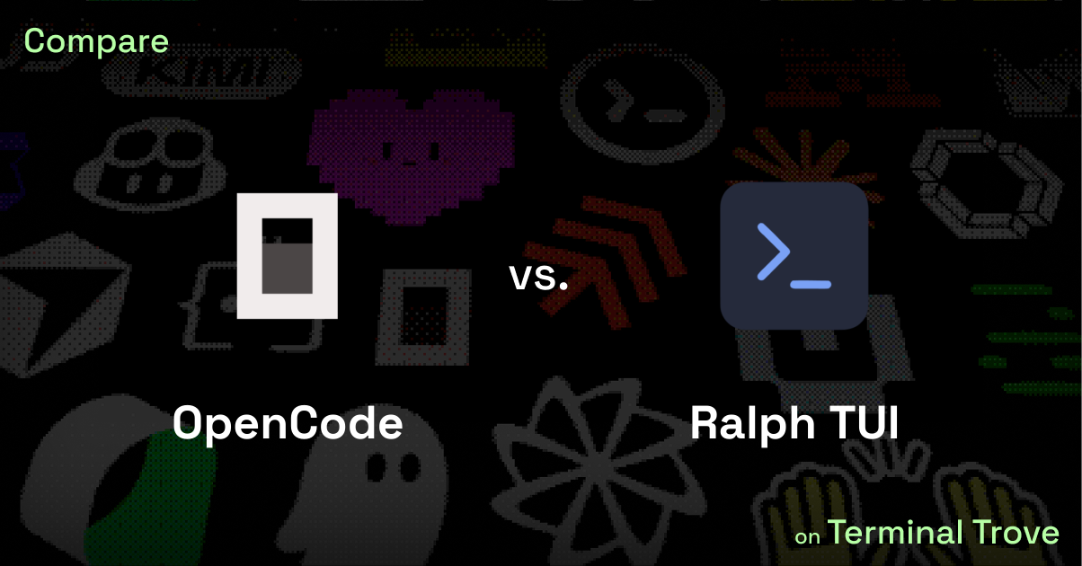 OpenCode vs Ralph TUI - Terminal Trove