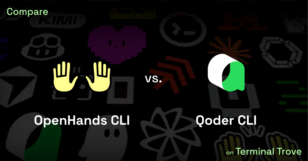 OpenHands CLI vs Qoder CLI - Terminal Trove