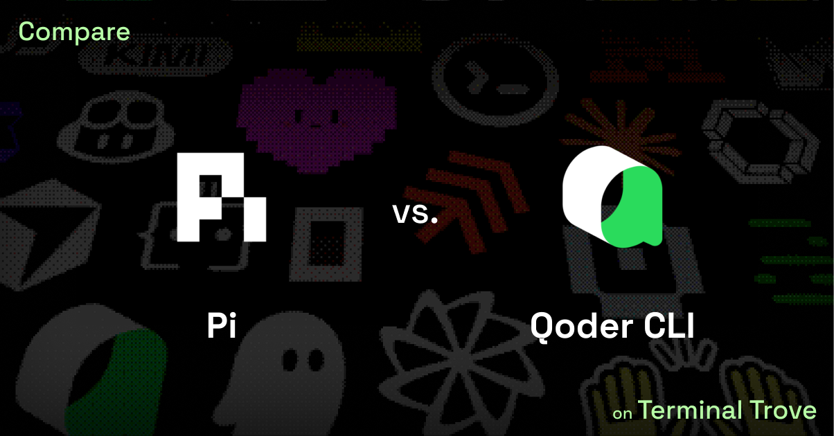 Pi vs Qoder CLI - Terminal Trove