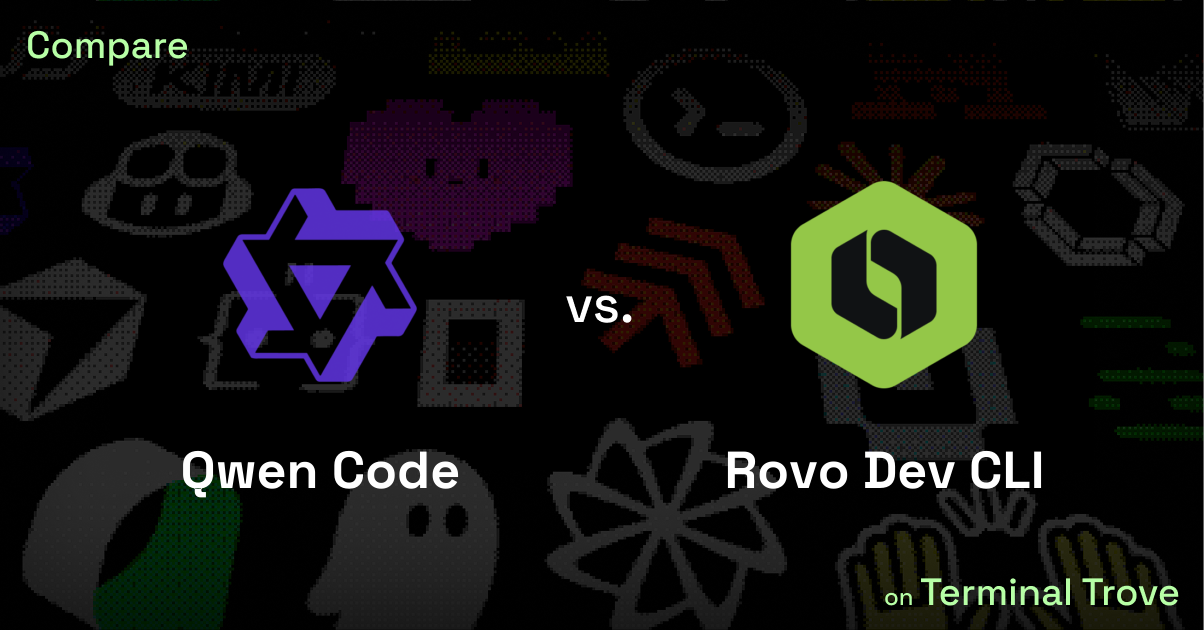 Qwen Code vs Rovo Dev CLI - Terminal Trove