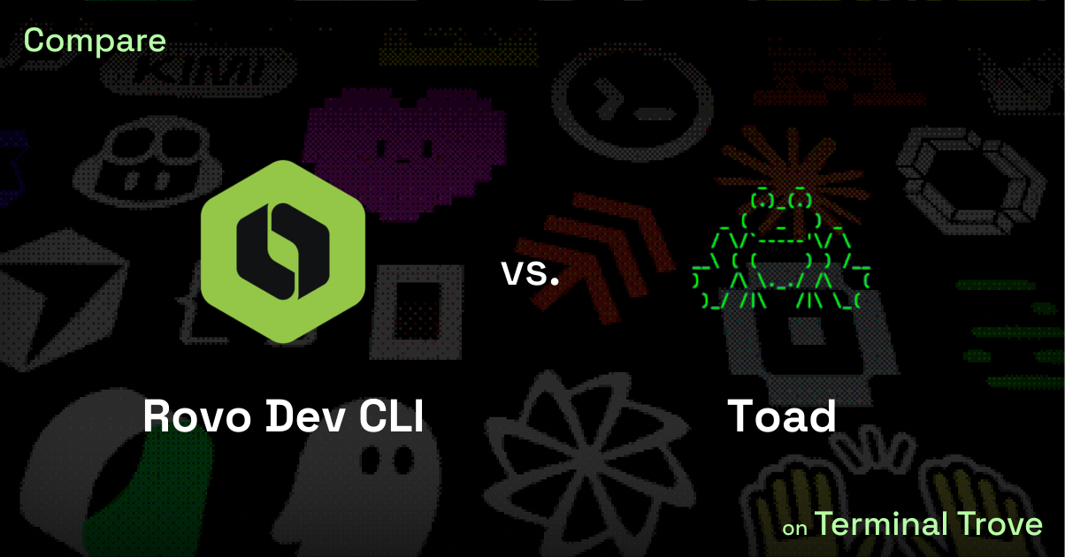 Rovo Dev CLI vs Toad - Terminal Trove