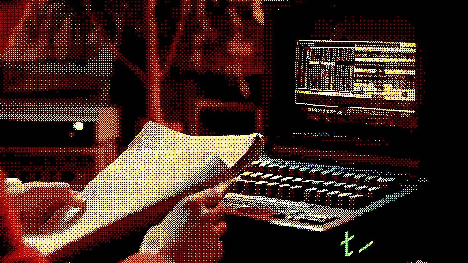 a visitor to Terminal Trove reading newsletter #31